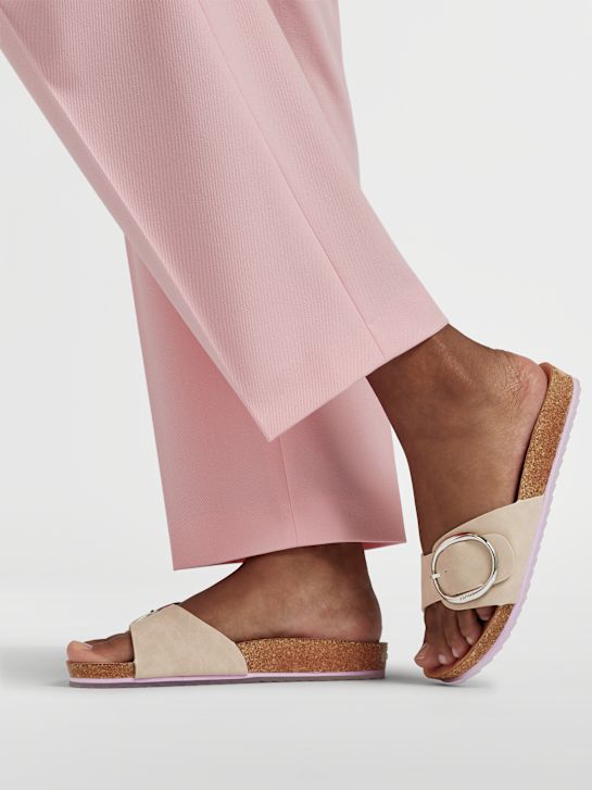esprit-fußbett sandale beige deichmann