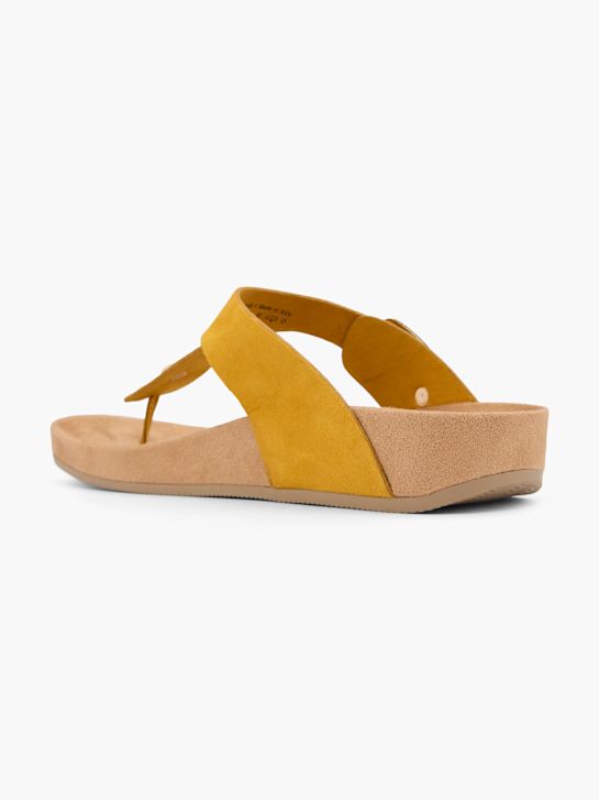 graceland flip flop gelb deichmann