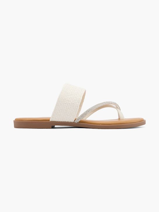 graceland flip-flop-white deichmann