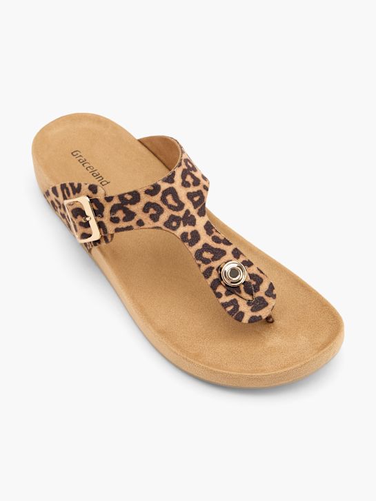 graceland flip flop beige deichmann