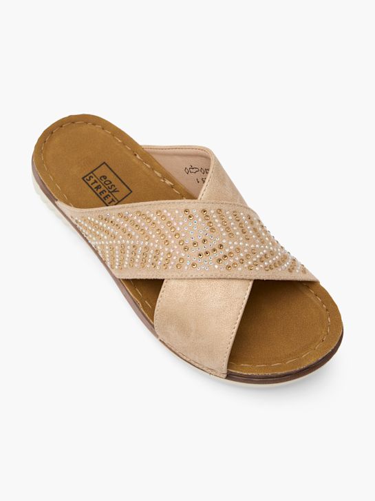 easy street-fußbett sandale beige deichmann
