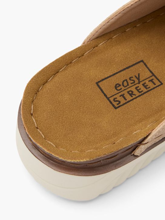 easy street-fußbett sandale beige deichmann