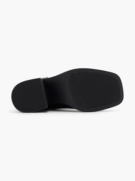 catwalk heeled chelsea boot-black deichmann