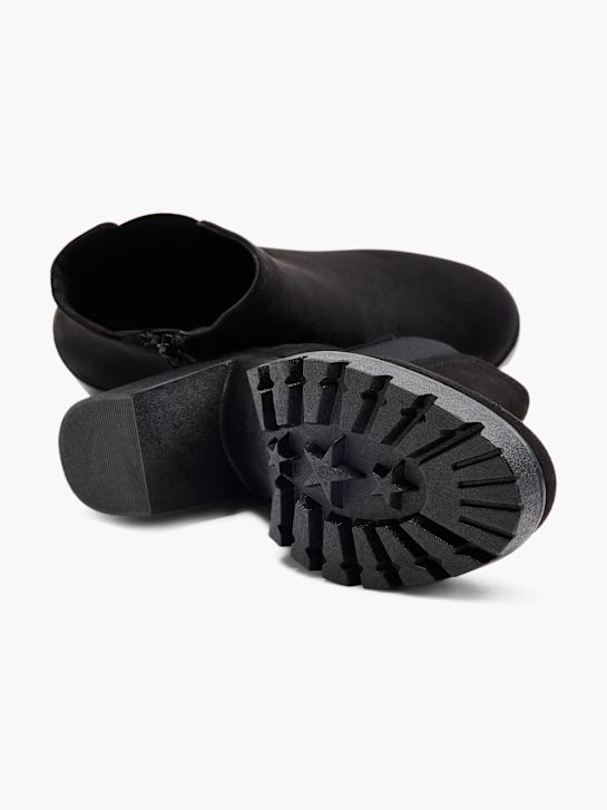graceland heeled chelsea boot-black deichmann