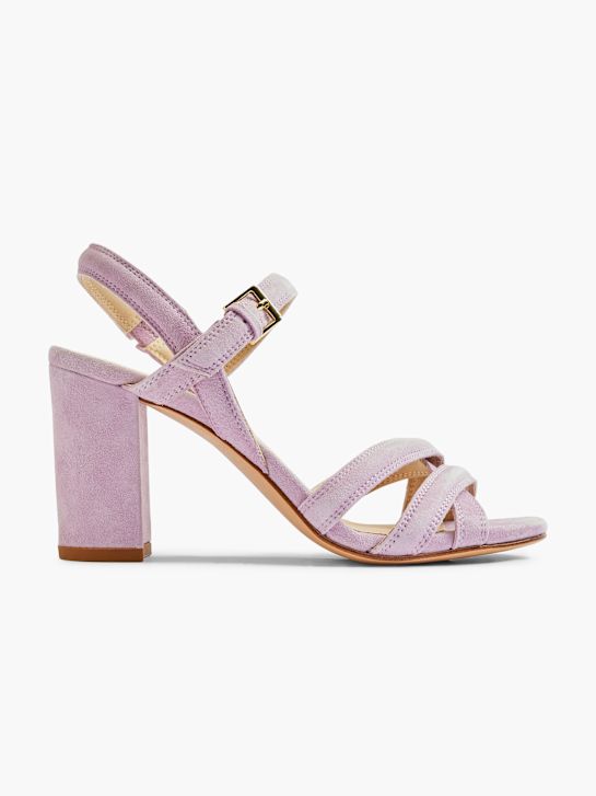 5th avenue heeled sandal purple deichmann