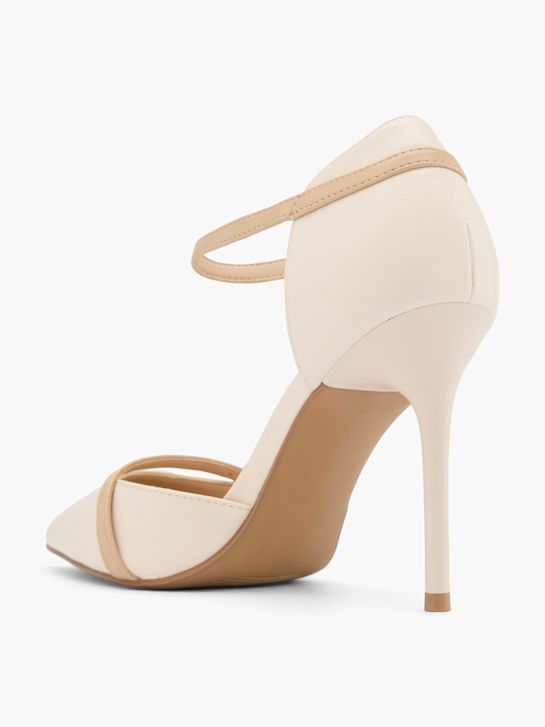 catwalk geschnallt ferse beige deichmann