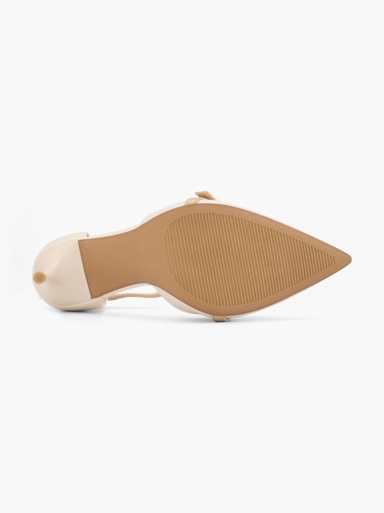 catwalk geschnallt ferse beige deichmann