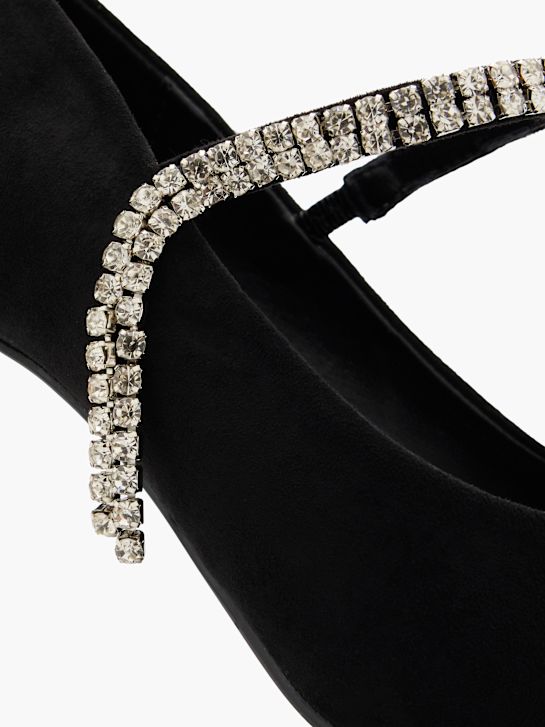 catwalk geschnallt ferse schwarz deichmann