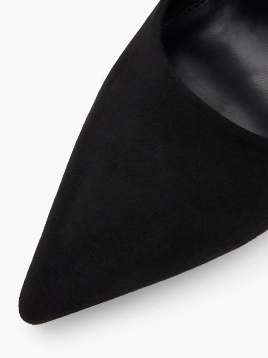 catwalk geschnallt ferse schwarz deichmann