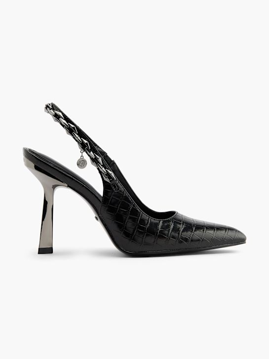 buffalo slingback ferse schwarz deichmann