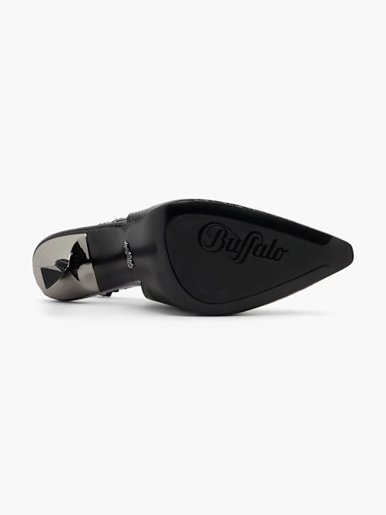 buffalo slingback ferse schwarz deichmann