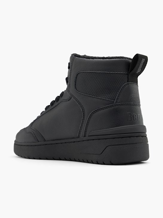 bank-high-top trainers black deichmann