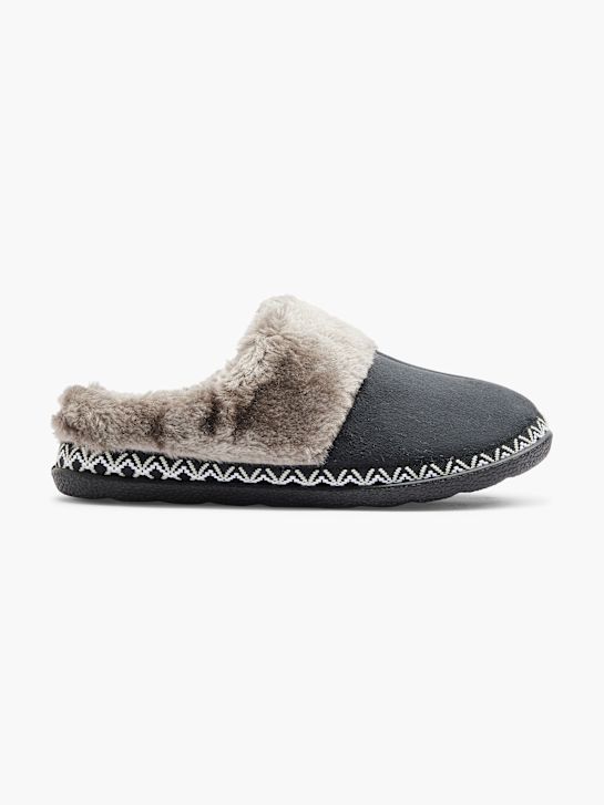 casa mia haus slipper black deichmann
