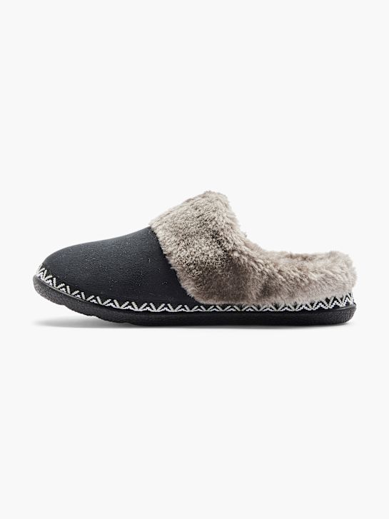 casa mia haus slipper black deichmann