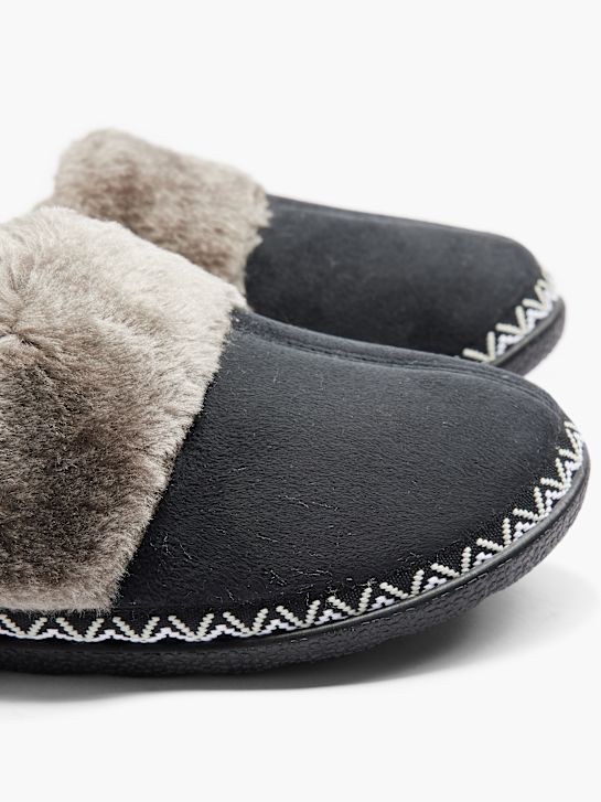 casa mia haus slipper black deichmann