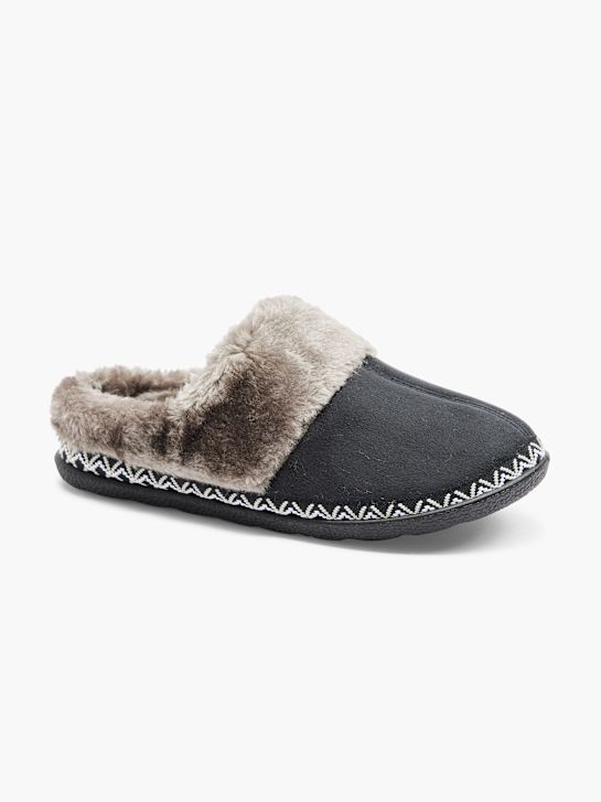 casa mia haus slipper black deichmann