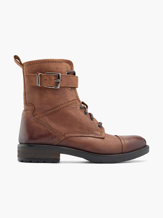 5th avenue laced ankle boot-cognac deichmann
