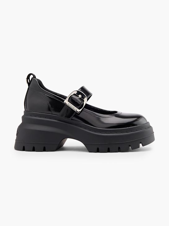 buffalo loafer in schwarz deichmann