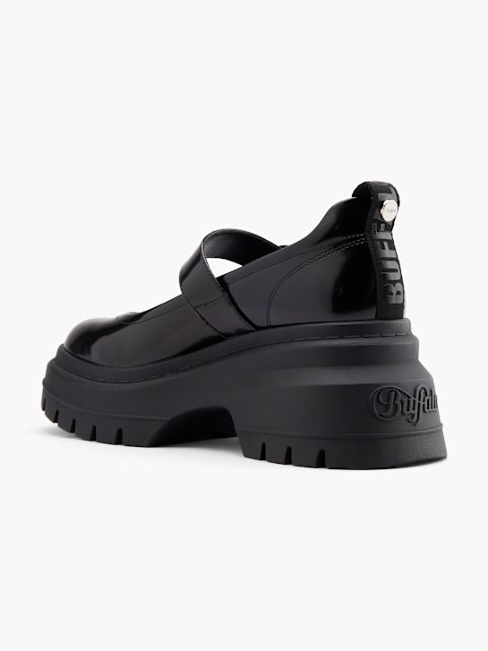 buffalo loafer in schwarz deichmann