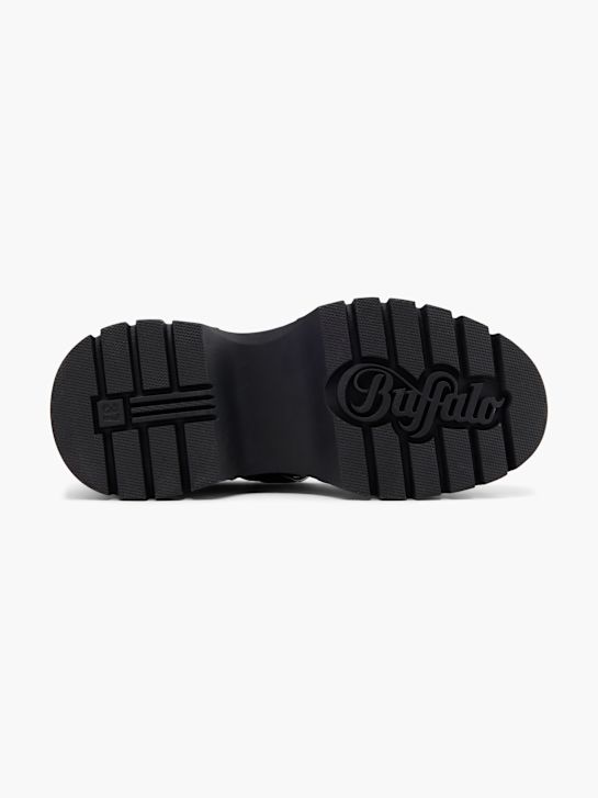 buffalo loafer in schwarz deichmann