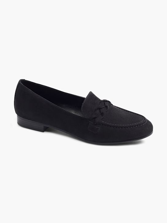 buffalo loafer in schwarz deichmann