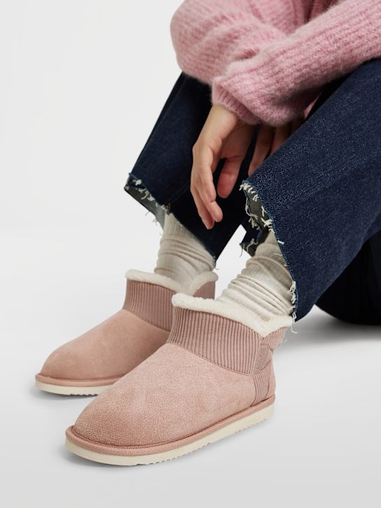 esprit plüsch slipper rosa deichmann