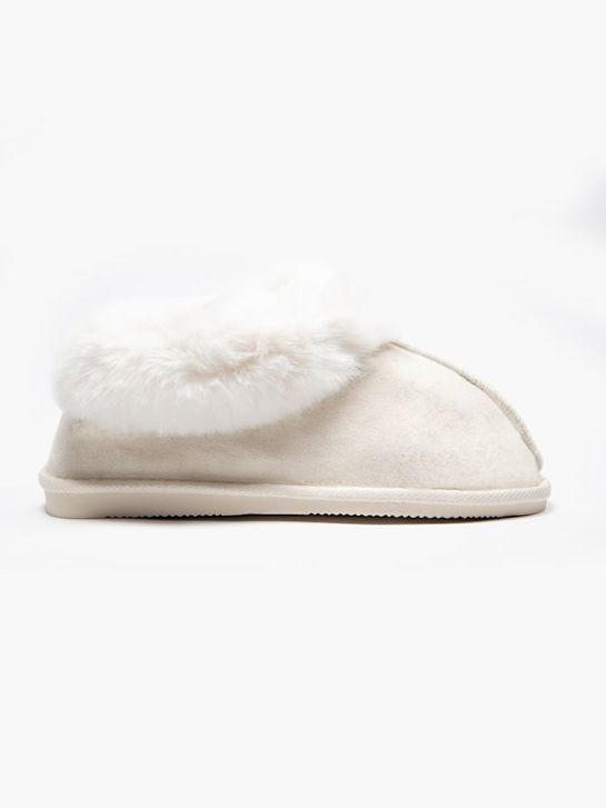 casa mia plüsch slipper creme deichmann