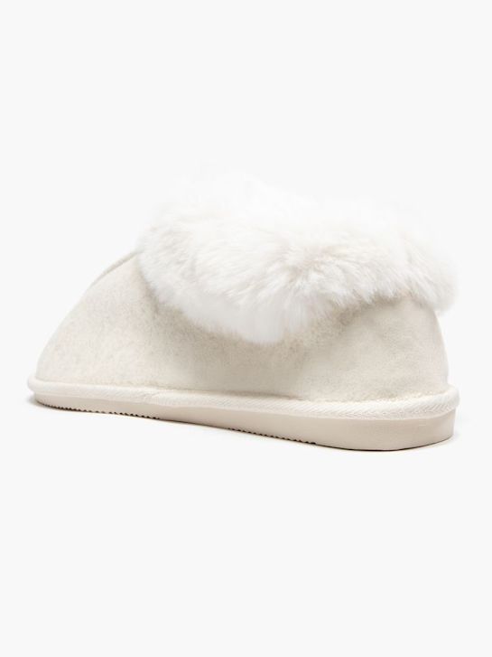 casa mia plüsch slipper creme deichmann