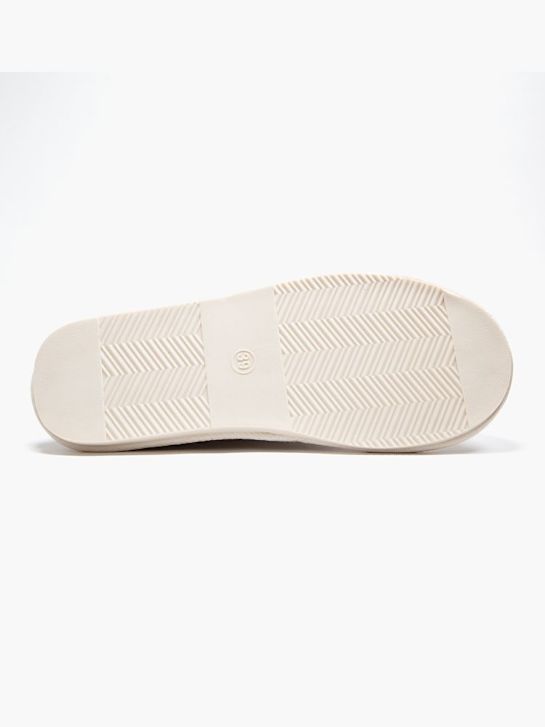 casa mia plüsch slipper creme deichmann