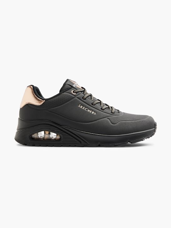 skechers uno - shimmer entfernt slip-on trainers black deichmann