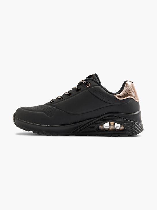 skechers uno - shimmer entfernt slip-on trainers black deichmann