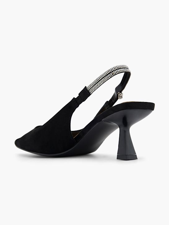 catwalk slingback ferse schwarz deichmann
