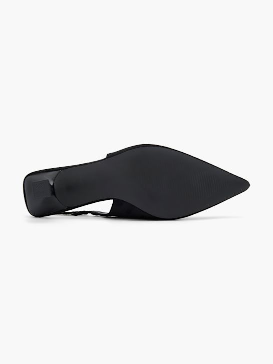 catwalk slingback ferse schwarz deichmann