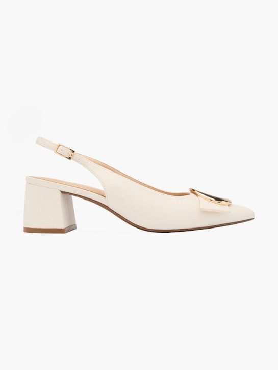 catwalk slingback ferse beige deichmann