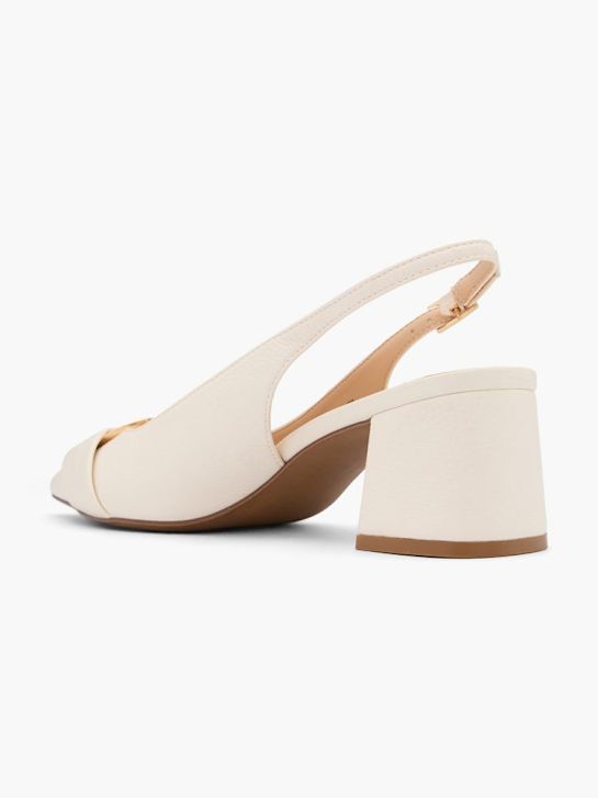 catwalk slingback ferse beige deichmann