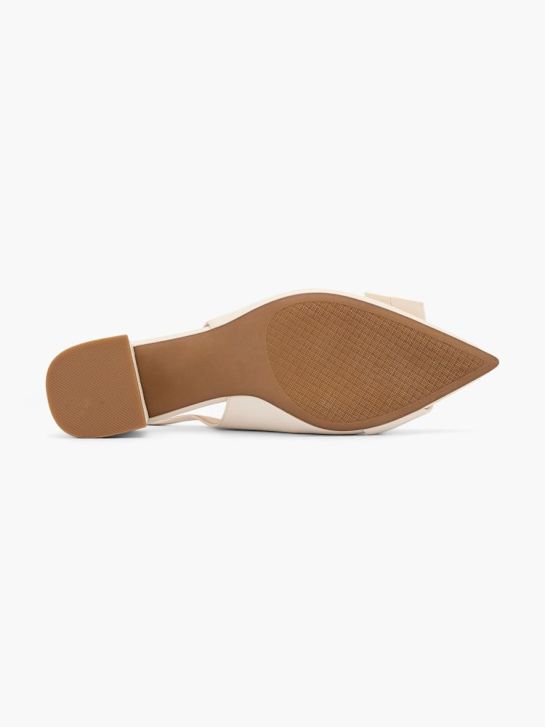 catwalk slingback ferse beige deichmann