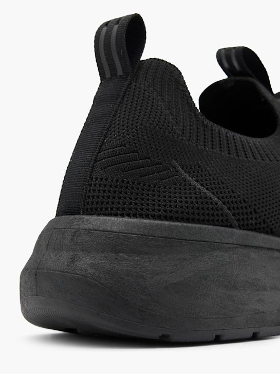 graceland slip-on trainers black deichmann