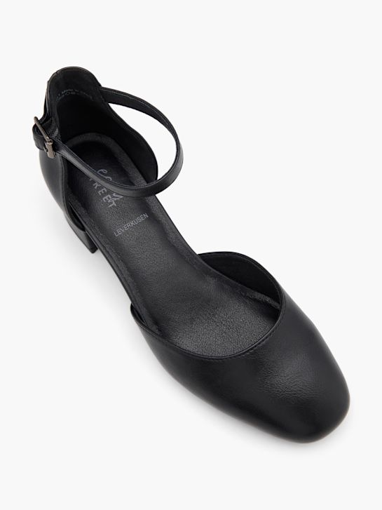 easy street geschnallt ferse schwarz deichmann