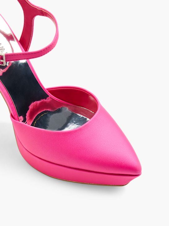 catwalk geschnallt heel fuchsia deichmann