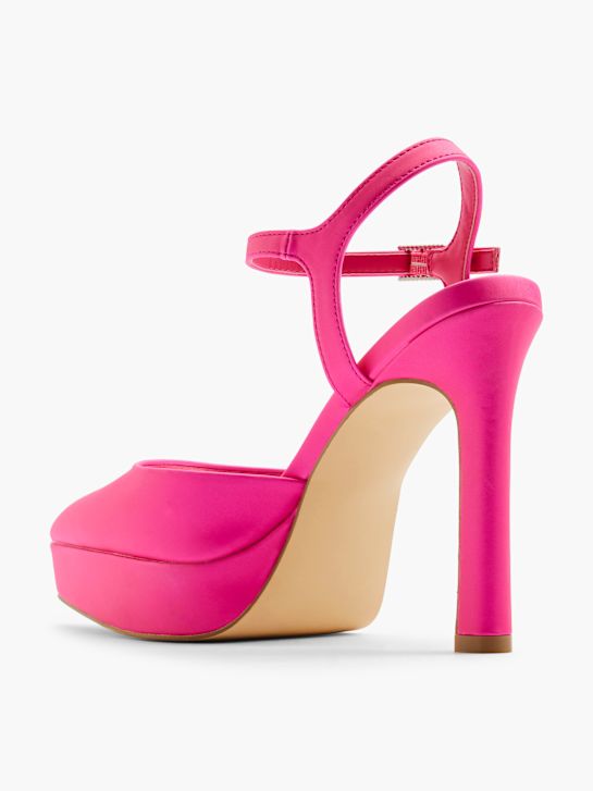 catwalk geschnallt heel fuchsia deichmann