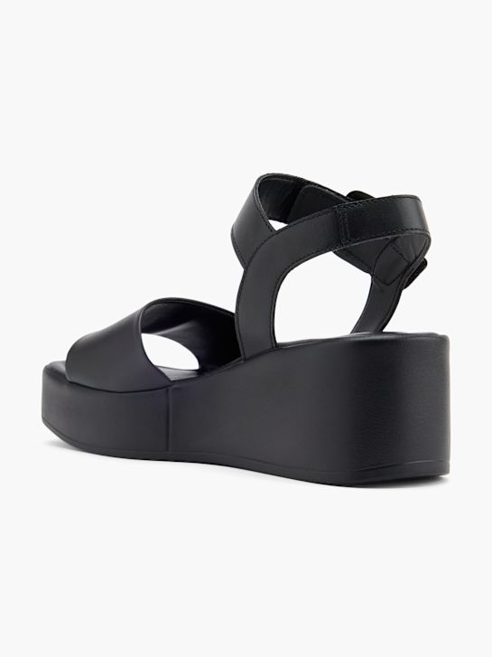 5th avenue heeled sandal black deichmann