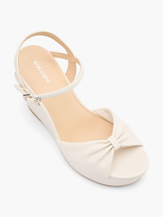 catwalk heeled sandal beige deichmann