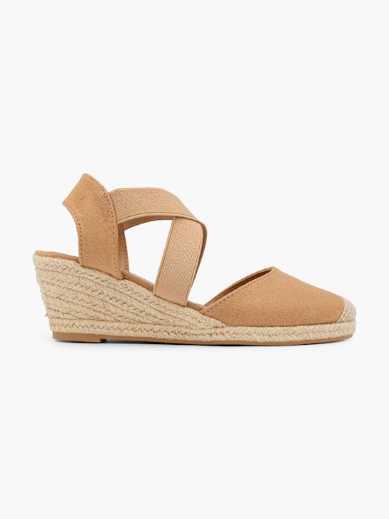 graceland heeled sandal beige deichmann