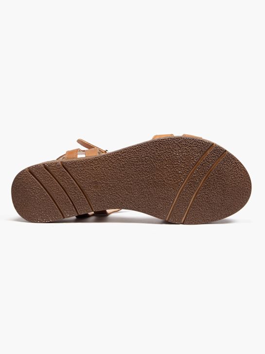 5th avenue heeled sandal beige deichmann