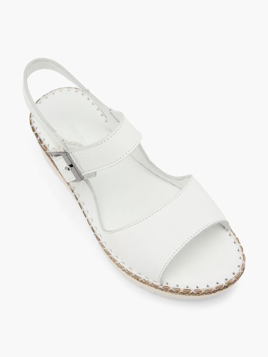 hush puppies sandale weiß deichmann