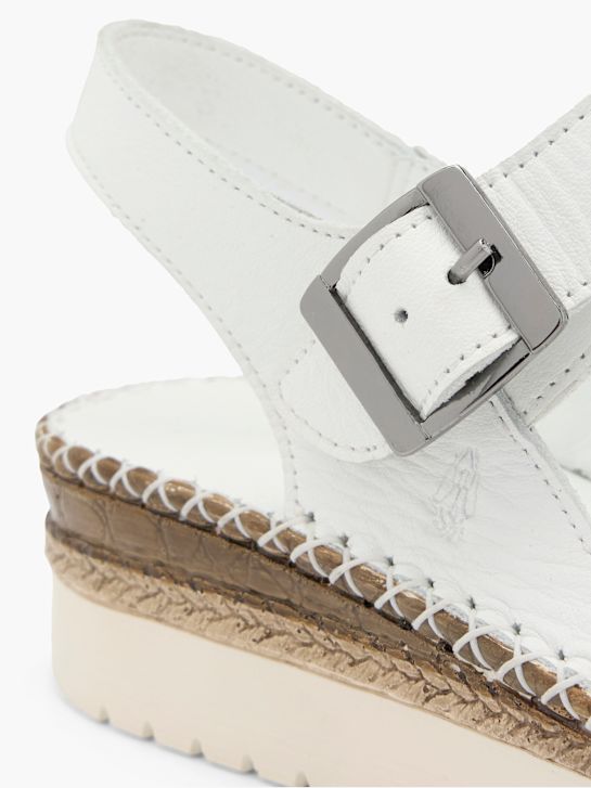 hush puppies sandale weiß deichmann