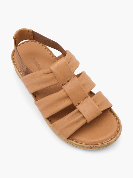 hush welpen heels sandale beige deichmann