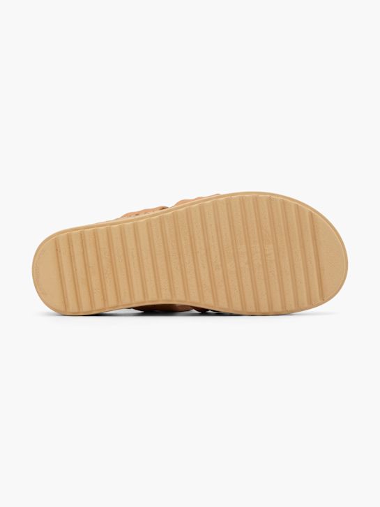 hush welpen heels sandale beige deichmann