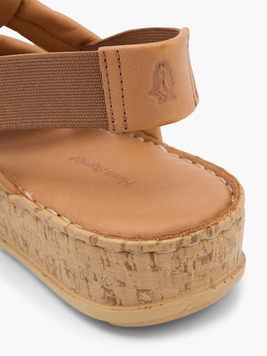 hush welpen heels sandale beige deichmann