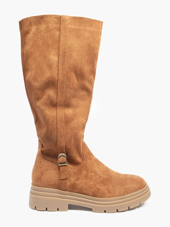 graceland breite-boot-brown deichmann